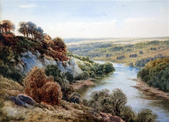 Henry H. Parker (1858-1930) On the Swale, Yorkshire and Haslemere, 10 x 14in.